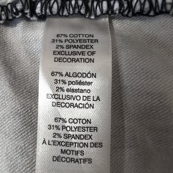 Chico's leopard print ankle length pants, stretch cotton, size 2.5 (large/14) - Picture 6 of 10